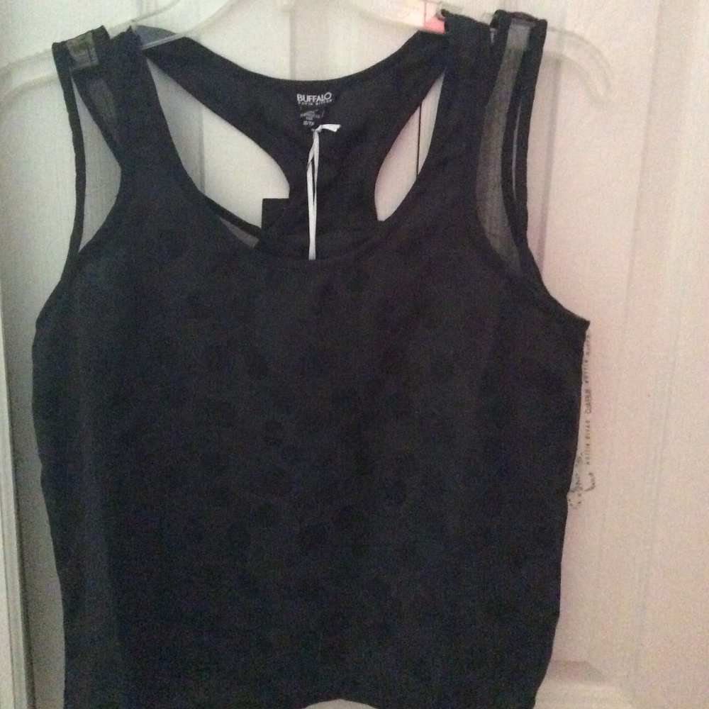 Buffalo Racerback Tank Top - Black
